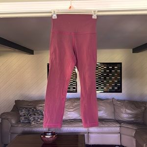 Lululemon Align high rise capris size 4